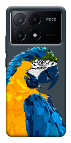 Чехол itsPrint Попугай для Xiaomi Poco X6