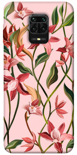 Чехол itsPrint Floral motifs для Xiaomi Redmi Note 9s / Note 9 Pro / Note 9 Pro Max