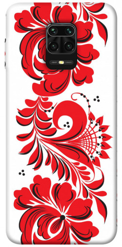Чохол itsPrint Червона вишиванка для Xiaomi Redmi Note 9s / Note 9 Pro / Note 9 Pro Max
