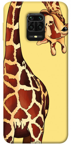 Чехол itsPrint Cool giraffe для Xiaomi Redmi Note 9s / Note 9 Pro / Note 9 Pro Max