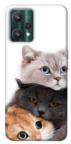Чехол itsPrint Три кота для Realme 9 Pro