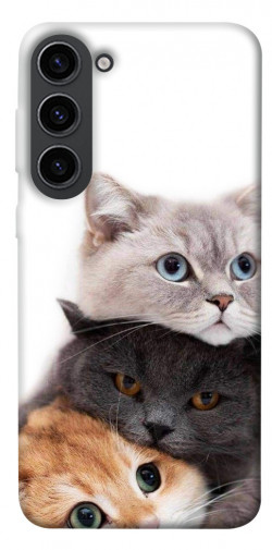 Чехол itsPrint Три кота для Samsung Galaxy S23
