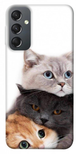 Чехол itsPrint Три кота для Samsung Galaxy A24 4G
