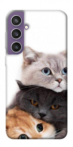 Чехол itsPrint Три кота для Samsung Galaxy S23 FE