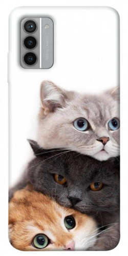 Чехол itsPrint Три кота для Nokia G42