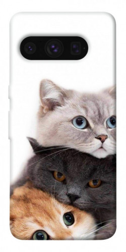 Чехол itsPrint Три кота для Google Pixel 8 Pro
