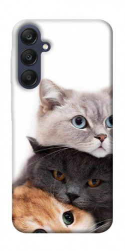 Чехол itsPrint Три кота для Samsung Galaxy A25 5G