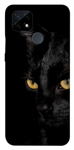 Чохол itsPrint Чорний кіт для Realme C21