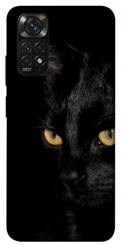 Чехол itsPrint Черный кот для Xiaomi Redmi Note 11 (Global) / Note 11S