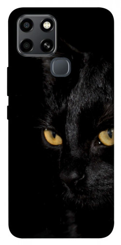 Чехол itsPrint Черный кот для Infinix Smart 6