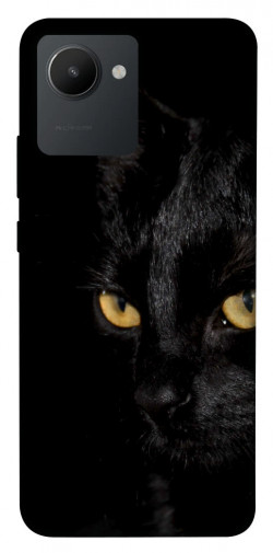Чехол itsPrint Черный кот для Realme C30