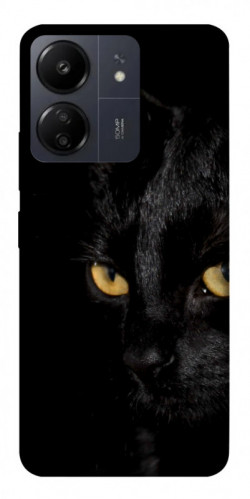 Чехол itsPrint Черный кот для Xiaomi Redmi 13C