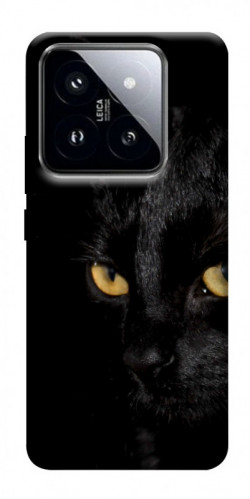 Чехол itsPrint Черный кот для Xiaomi 14 Pro