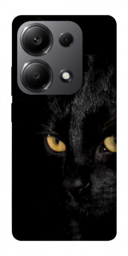 Чехол itsPrint Черный кот для Xiaomi Redmi Note 13 Pro 4G