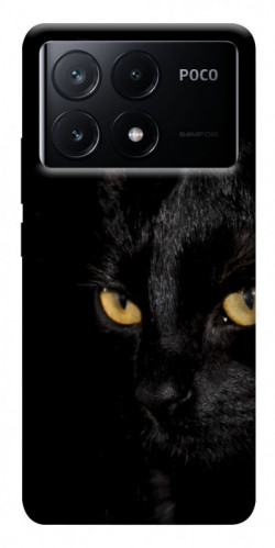Чехол itsPrint Черный кот для Xiaomi Poco X6
