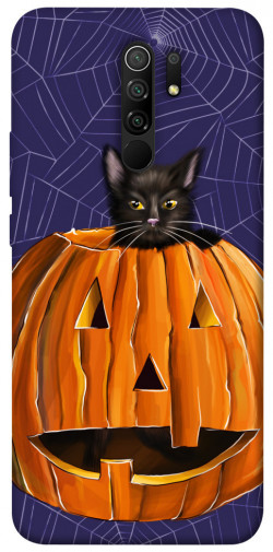 Чехол itsPrint Cat and pumpkin для Xiaomi Redmi 9