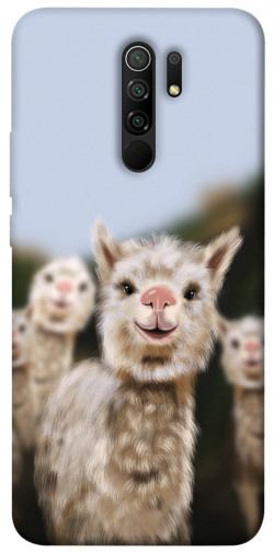 Чехол itsPrint Funny llamas для Xiaomi Redmi 9
