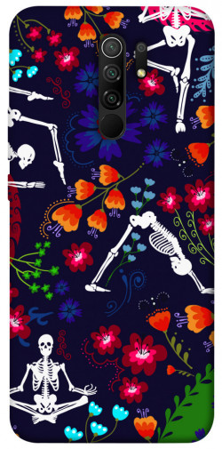 Чохол itsPrint Yoga skeletons для Xiaomi Redmi 9