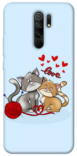 Чохол itsPrint Два коти Love для Xiaomi Redmi 9