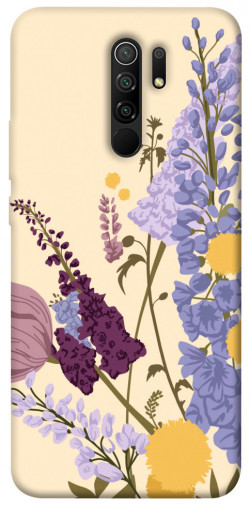 Чохол itsPrint Flowers art для Xiaomi Redmi 9
