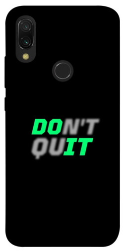 Чехол itsPrint Don't quit для Xiaomi Redmi 7