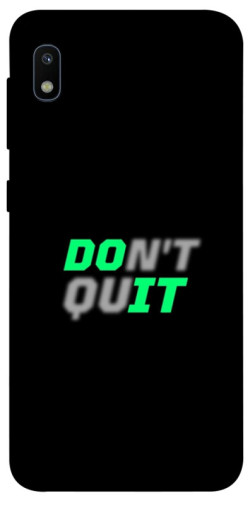 Чохол itsPrint Don't quit для Samsung Galaxy A10 (A105F)
