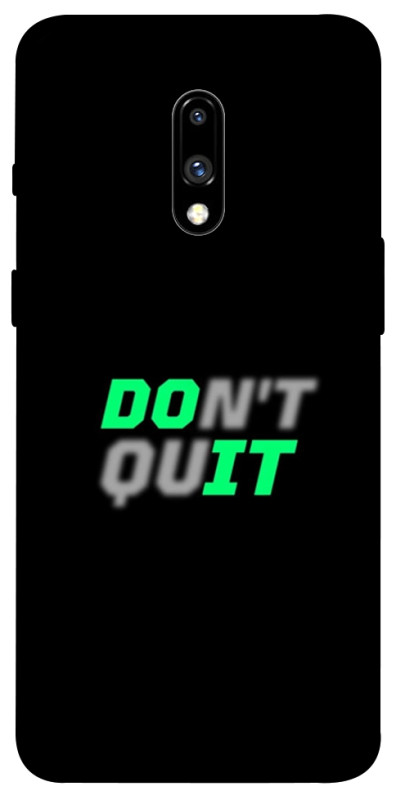 Чохол itsPrint Don't quit для OnePlus 7, спорт, купити оптом з доставкою