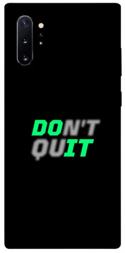 Чехол itsPrint Don't quit для Samsung Galaxy Note 10 Plus