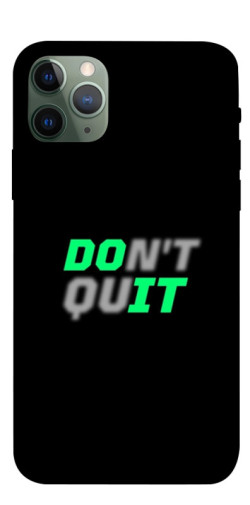 Чехол itsPrint Don't quit для Apple iPhone 11 Pro (5.8")