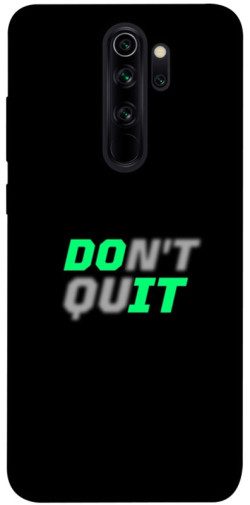 Чехол itsPrint Don't quit для Xiaomi Redmi Note 8 Pro