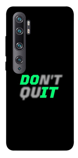 Чехол itsPrint Don't quit для Xiaomi Mi Note 10 / Note 10 Pro / Mi CC9 Pro