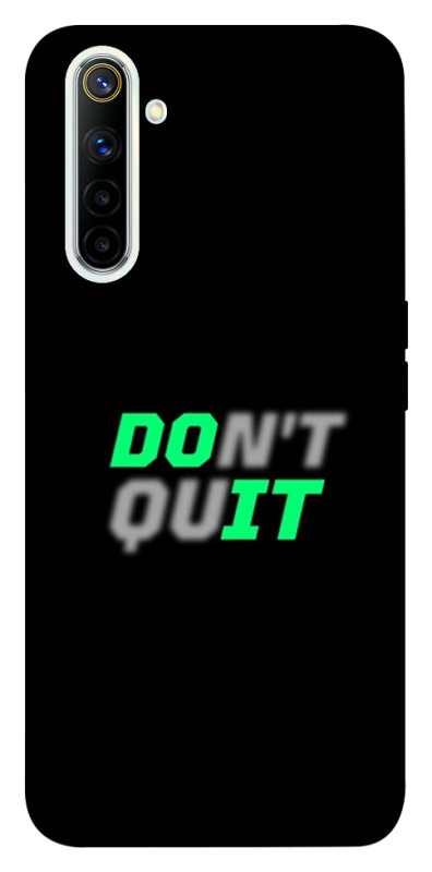 Чехол itsPrint Don't quit для Realme 6, спорт, купить оптом с доставкой