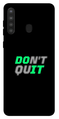 Чехол itsPrint Don't quit для Samsung Galaxy A21