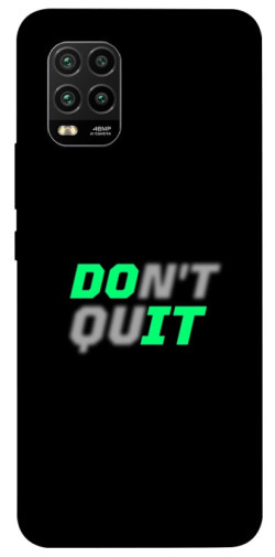 Чехол itsPrint Don't quit для Xiaomi Mi 10 Lite