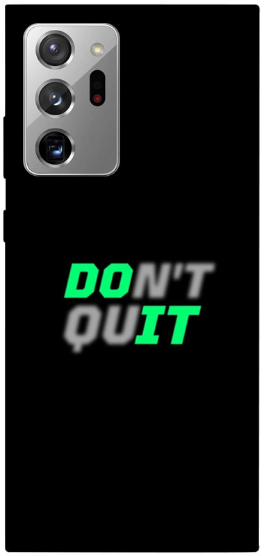 Чехол itsPrint Don't quit для Samsung Galaxy Note 20 Ultra, спорт, купить оптом с доставкой