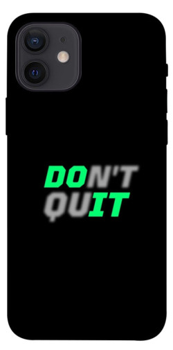 Чехол itsPrint Don't quit для Apple iPhone 12 Pro (6.1")
