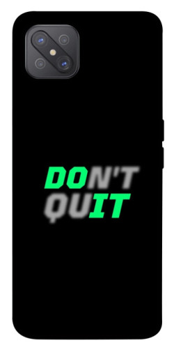 Чехол itsPrint Don't quit для Oppo A92s