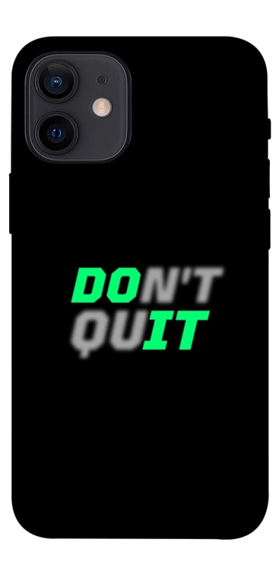 Чехол itsPrint Don't quit для Apple iPhone 12 mini (5.4"), спорт, купить оптом с доставкой