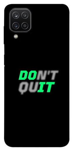 Чехол itsPrint Don't quit для Samsung Galaxy A12
