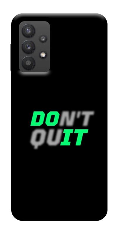 Чехол itsPrint Don't quit для Samsung Galaxy A32 (A326B) 5G, спорт, купить оптом с доставкой