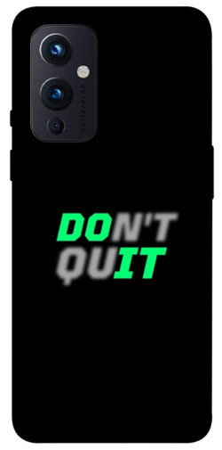 Чехол itsPrint Don't quit для OnePlus 9