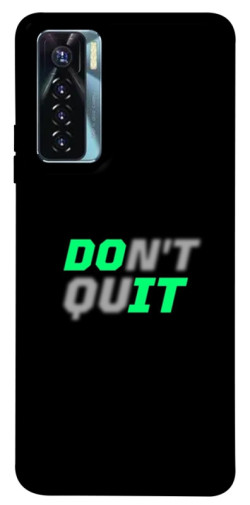 Чехол itsPrint Don't quit для TECNO Camon 17 Pro