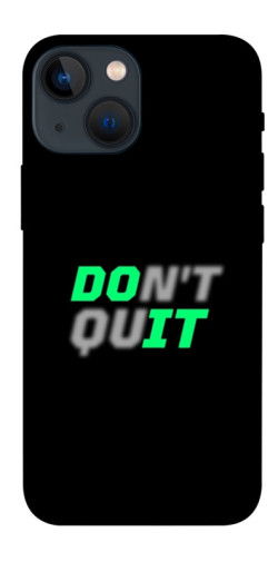 Чехол itsPrint Don't quit для Apple iPhone 13 mini (5.4")