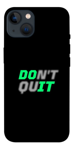 Чехол itsPrint Don't quit для Apple iPhone 13 (6.1")