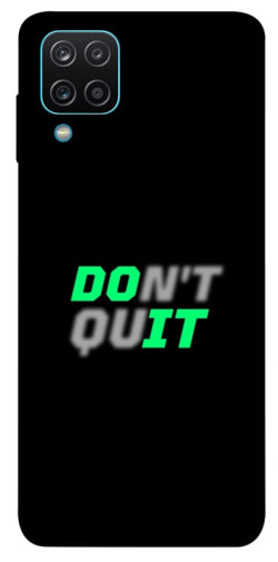 Чехол itsPrint Don't quit для Samsung Galaxy A12