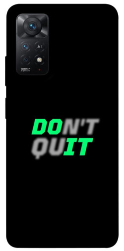 Чехол itsPrint Don't quit для Xiaomi Redmi Note 11 Pro 4G/5G