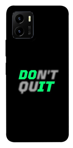Чехол itsPrint Don't quit для Vivo Y15s