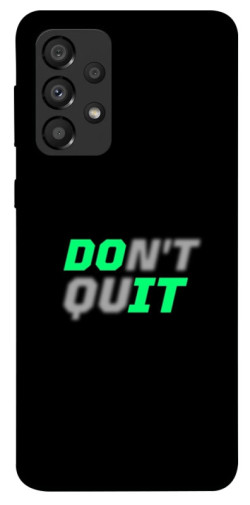 Чехол itsPrint Don't quit для Samsung Galaxy A33 5G