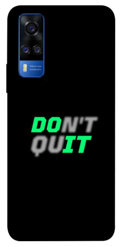 Чехол itsPrint Don't quit для Vivo Y51a
