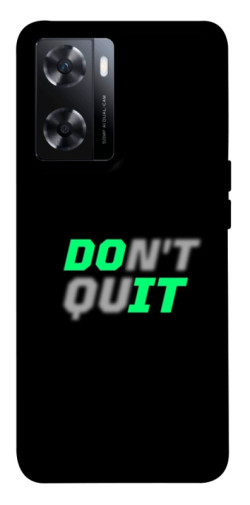 Чехол itsPrint Don't quit для OnePlus Nord N20 SE
